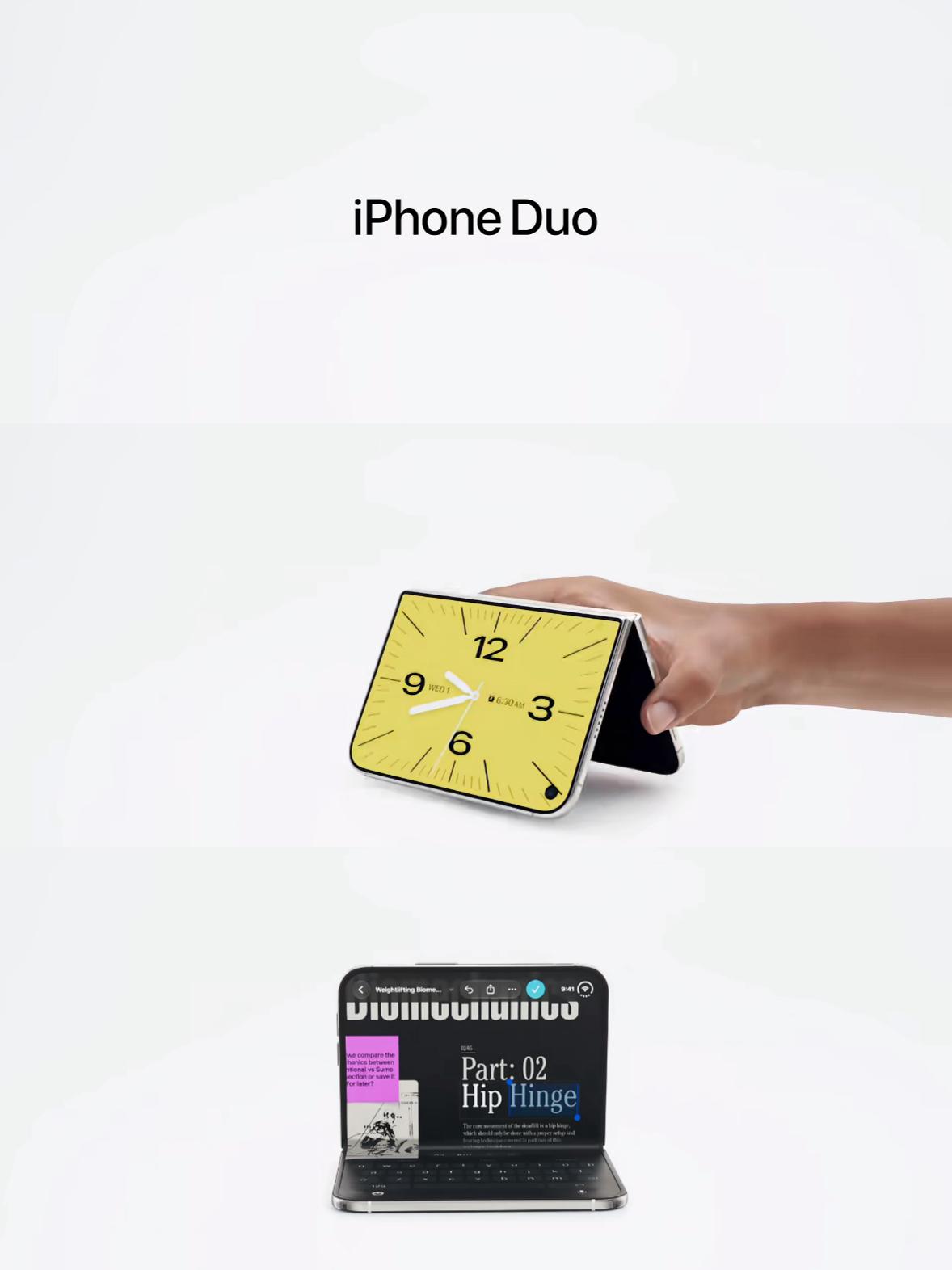 iPhone发布的新机iPhone Duo有点太刷屏了，我最早接触到Duo是因为