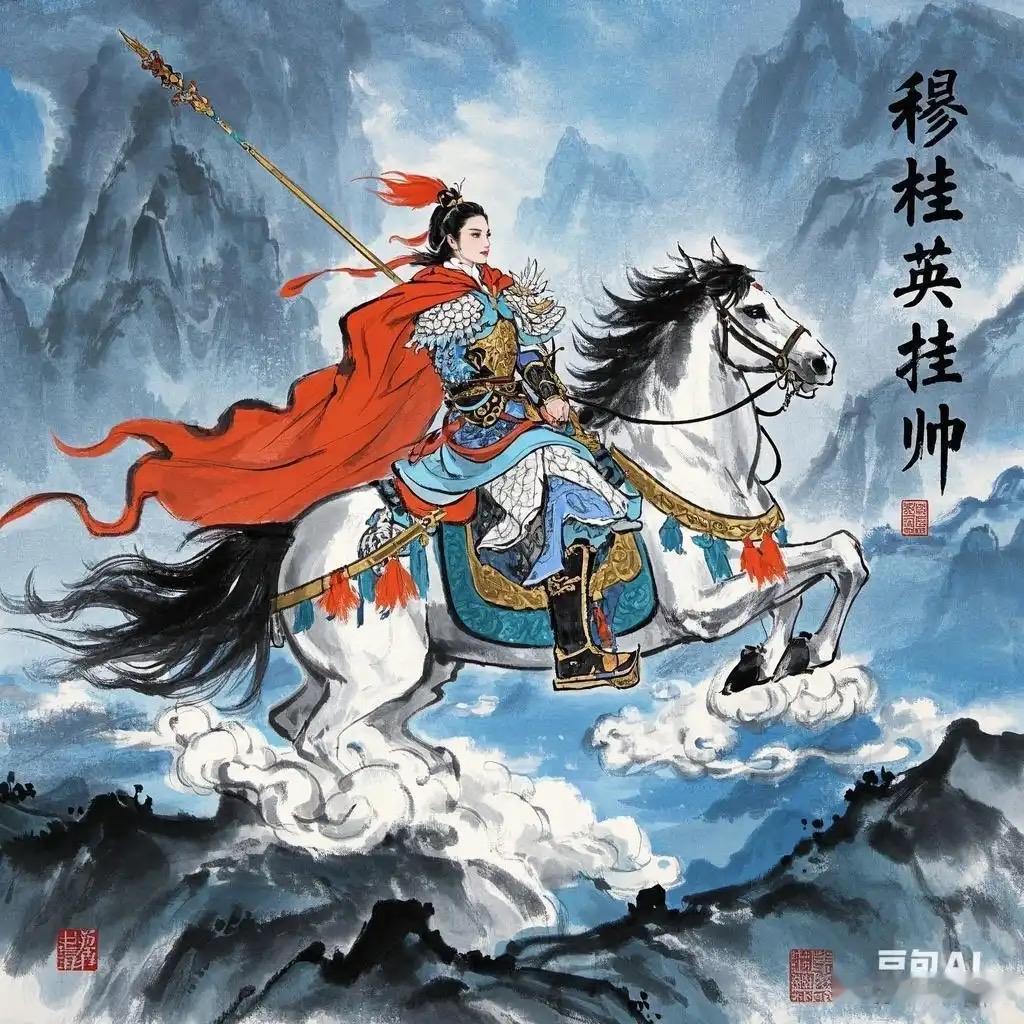 正史中的荀灌比戏曲形象更具震撼力。十三岁的她面对数万叛军围困，在敌阵最薄弱的深夜