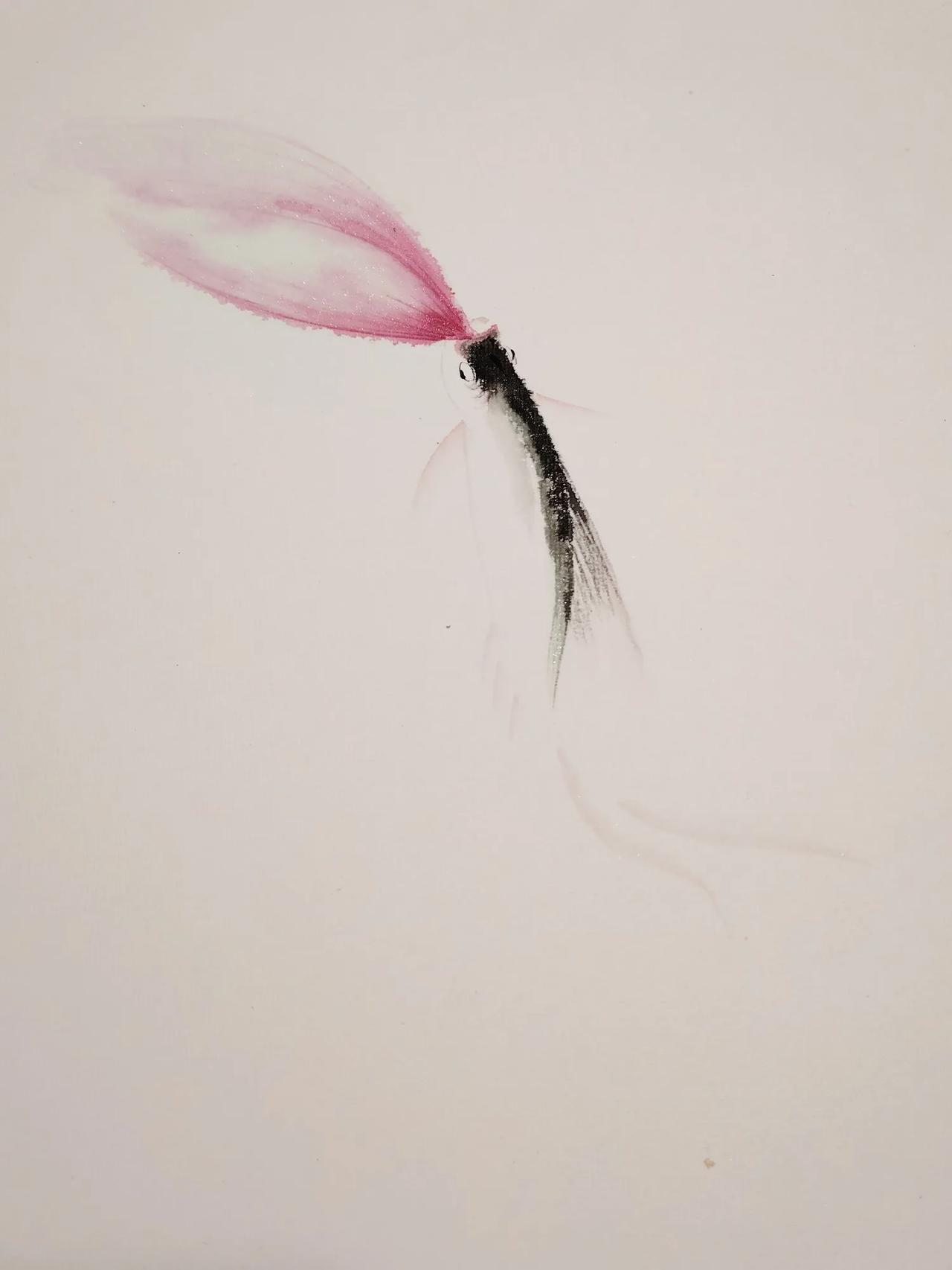 一心一用一张图证明国画的美 @极目新闻 @国画雅集 @非子画鱼