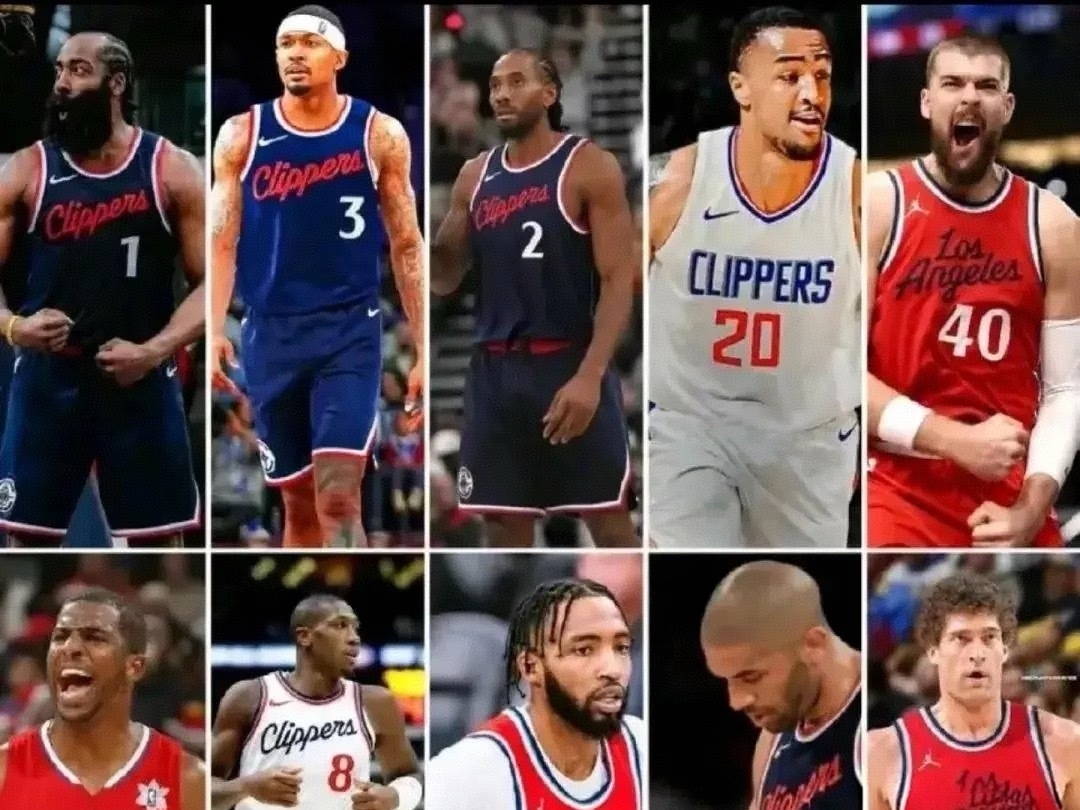 NBA快船新赛季内线实力巨变！2024-2025赛季中锋:祖巴茨、 班巴、 凯琼