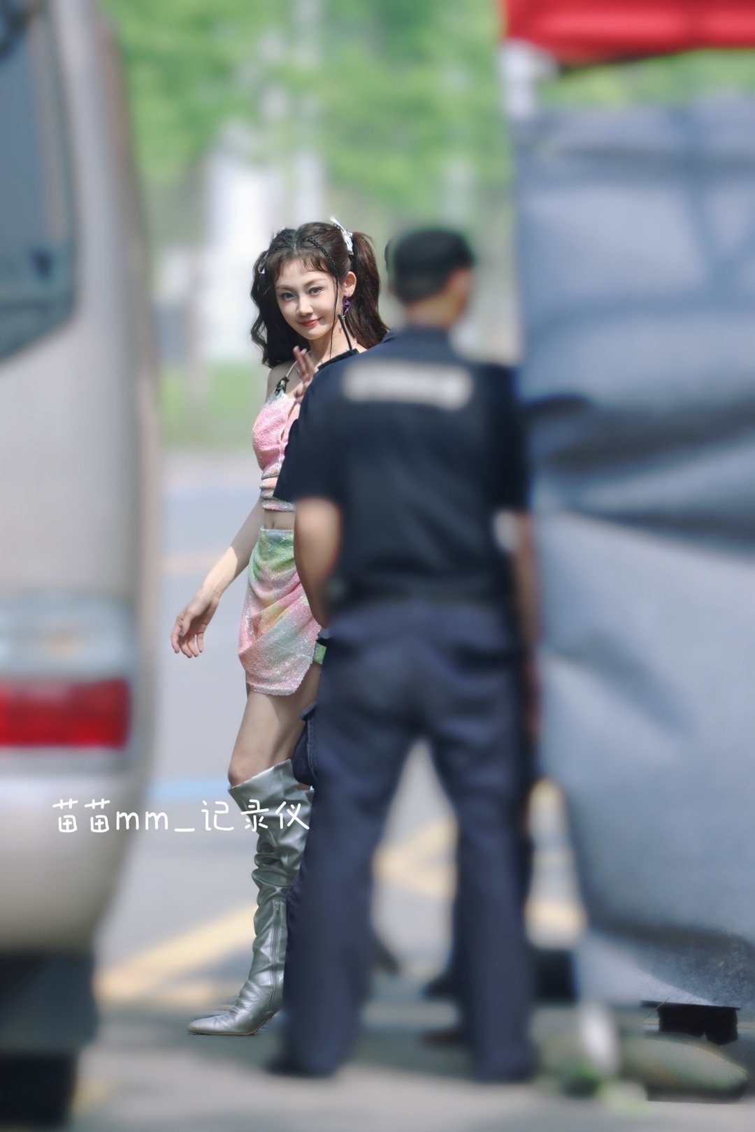 #郑恺说苗苗化妆后孩子就不认识了#哈哈哈哈小孩子是这样的，稍微变化一下就不认识了