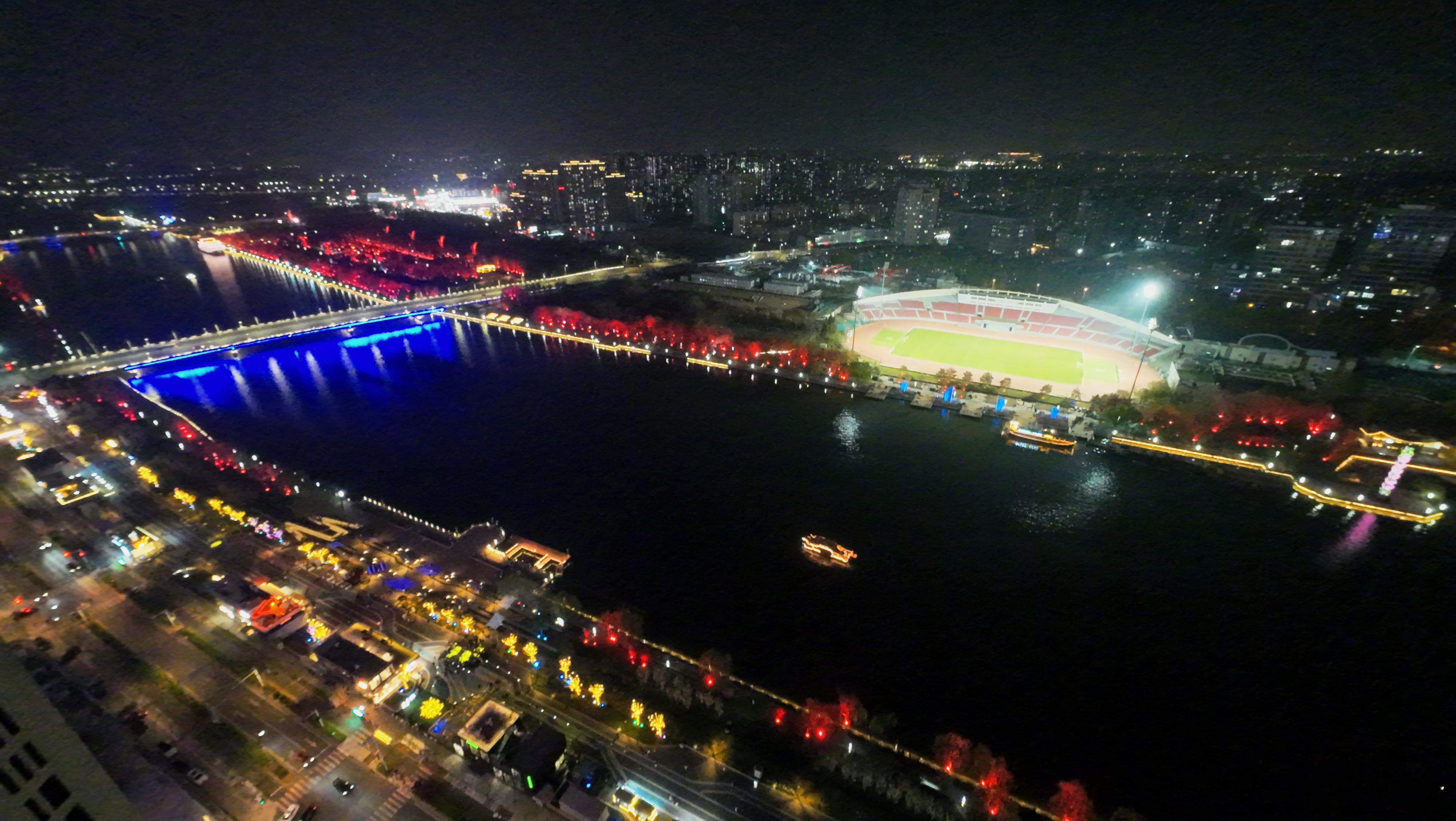 北京通州运河奥体育中心。美吗？