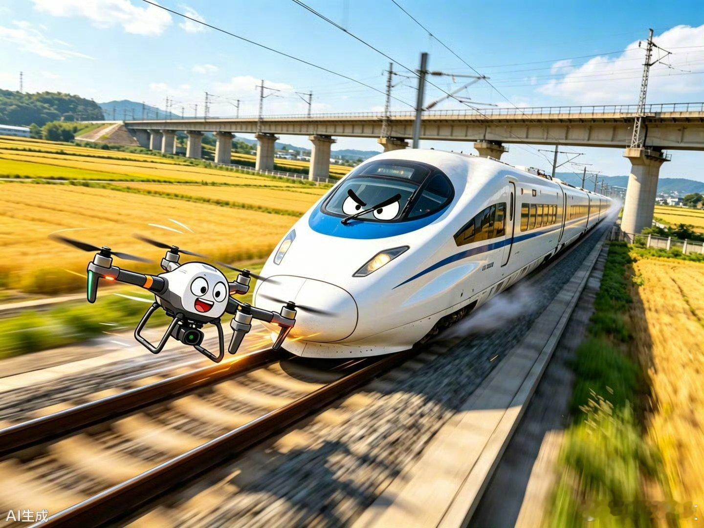 【无人机侵入高铁线路致列车晚点，公安部公布五起典型案例】5 月 9 日消息，随着