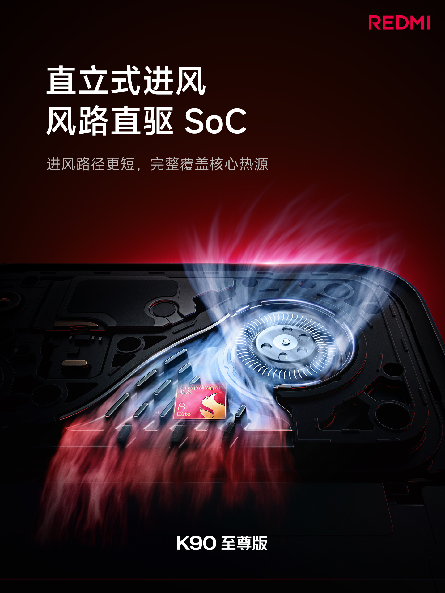 今晚红米发布会 性能旗舰，最终还是要靠真本事。这次，REDMI K90至尊版直接