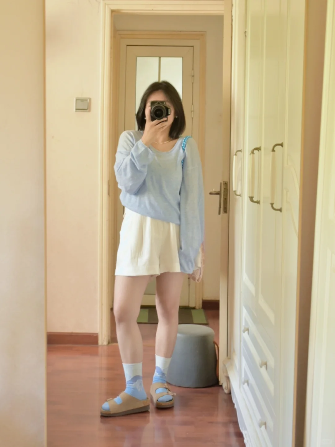 最近喜欢的蓝色漂亮衣服合集💦