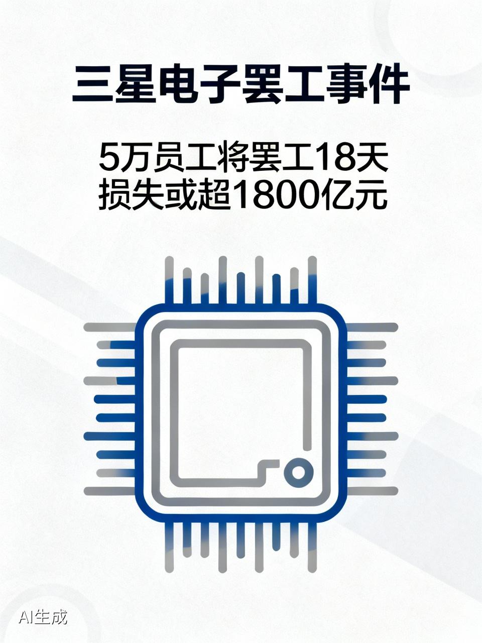 【什么原因导致三星电子与最大工会谈判破裂，5万员工将罢工18天，损失或超1800