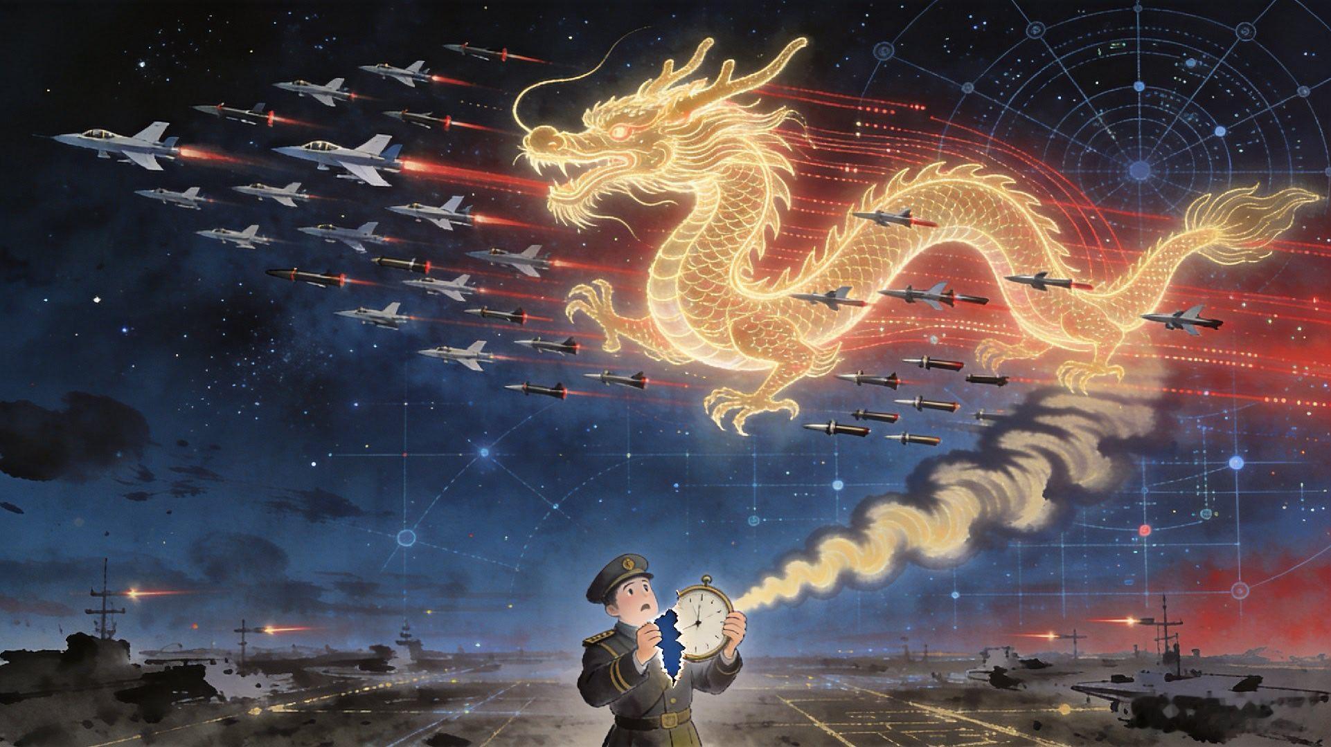 昨天央视新闻发了一条视频：我军智能系统实弹验证首次公开，AI来分配火力：上百个战