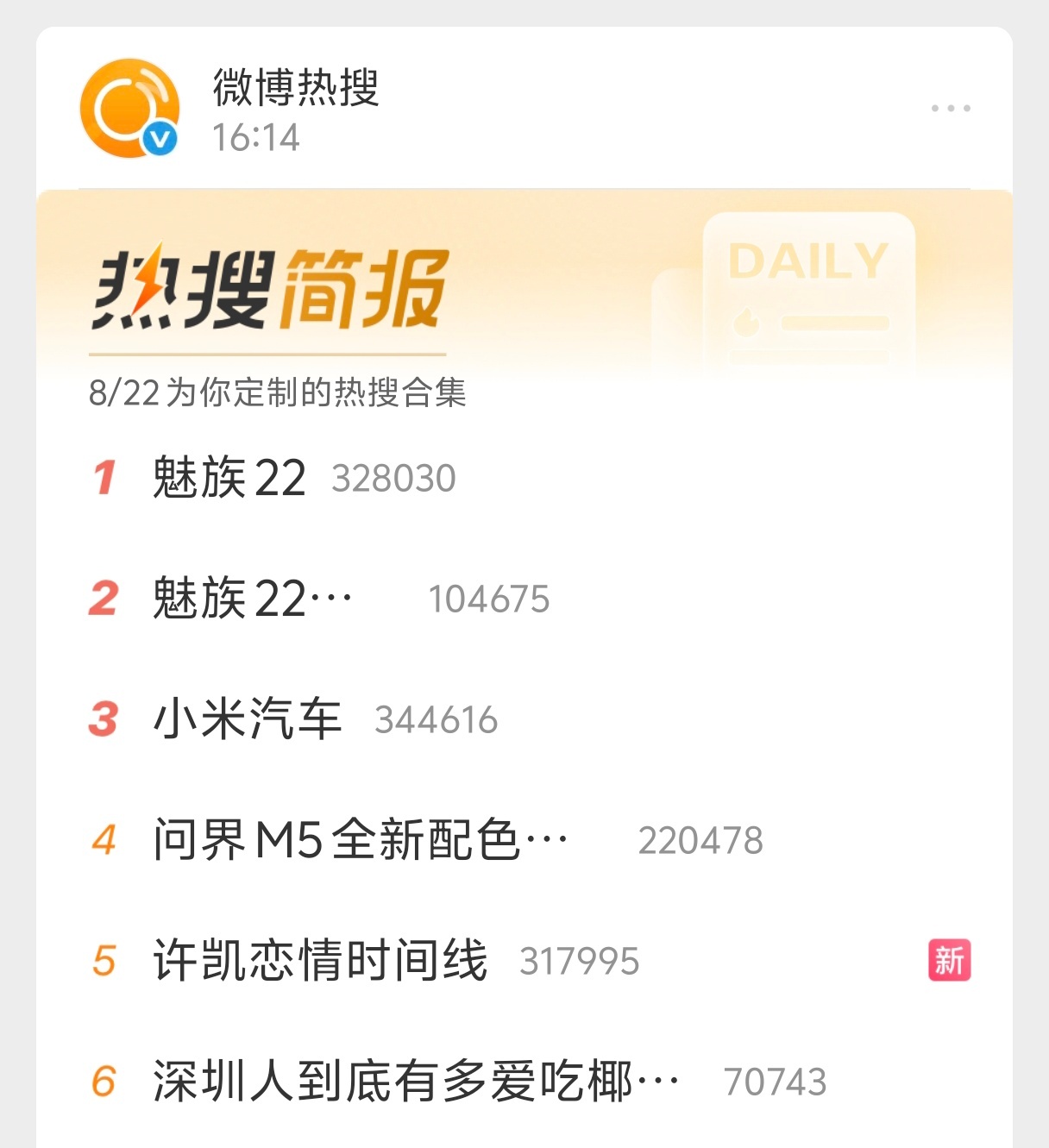 你就说魅族有没有赢华为小米吧[doge] 赢！狠狠赢！ ​​​