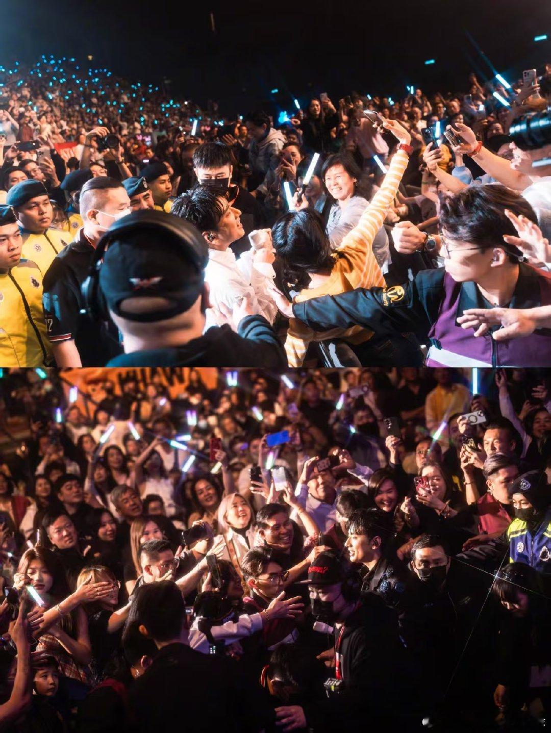 海来阿木海外人气 哇塞，海来阿木在马来西亚的演唱会现场也太燃了吧！座无虚席，人气