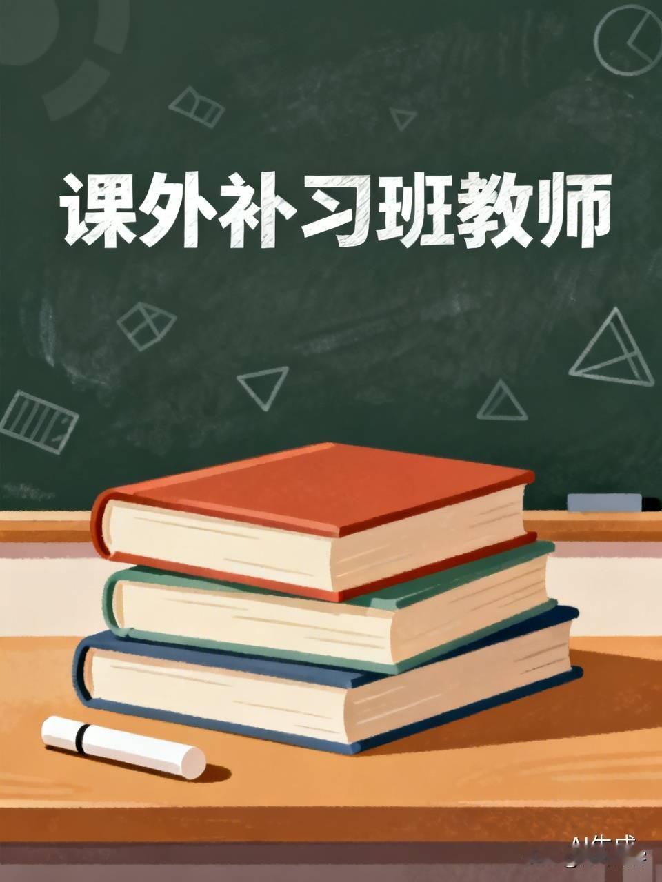 哪个人会给课外补习班上课呢? 
一般是有教师证但没有正式编制的人给课外补习班上课
