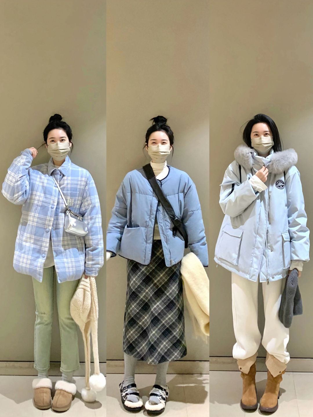 公主请看 baby蓝真的好显白啊！！！