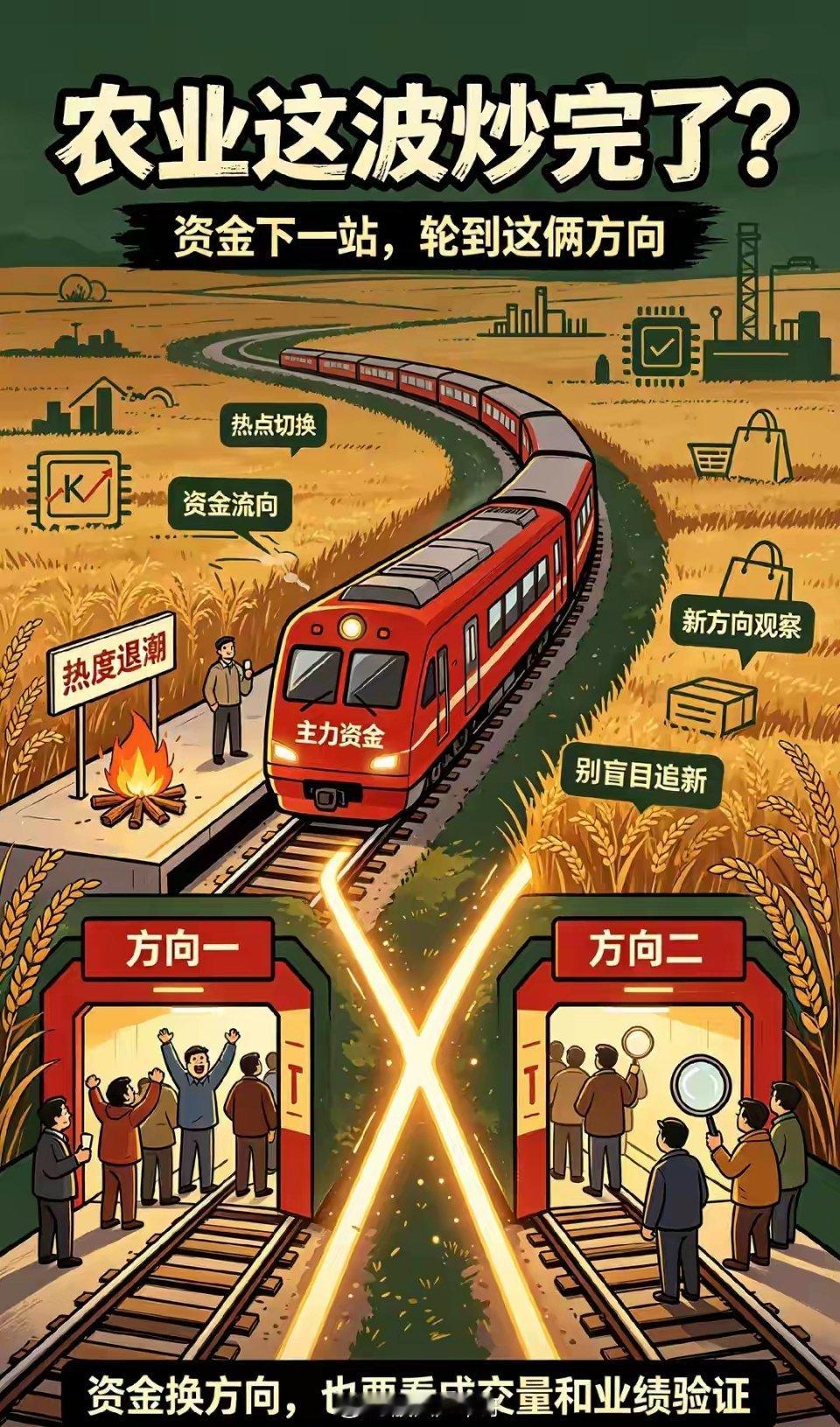 农业这波炒完了？资金下一站，轮到这俩方向金健米业尾盘炸板，换手率飙到45%的时候