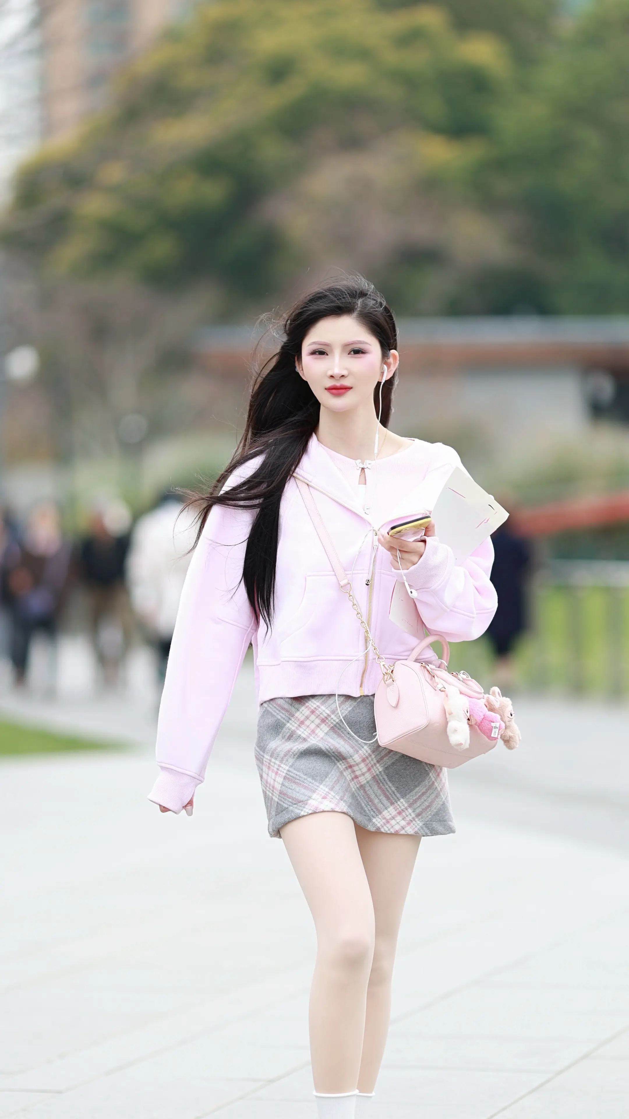 舞出夏天的味道 春日穿搭 樱花季 清纯甜美