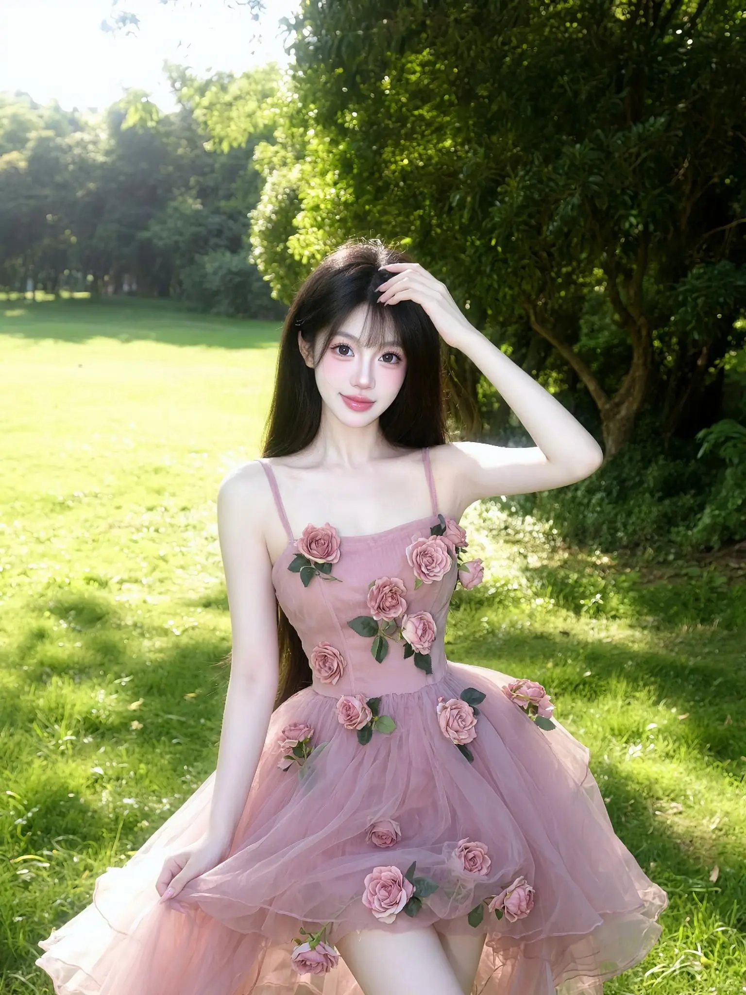 AI森系写真 写真风格 ai写真