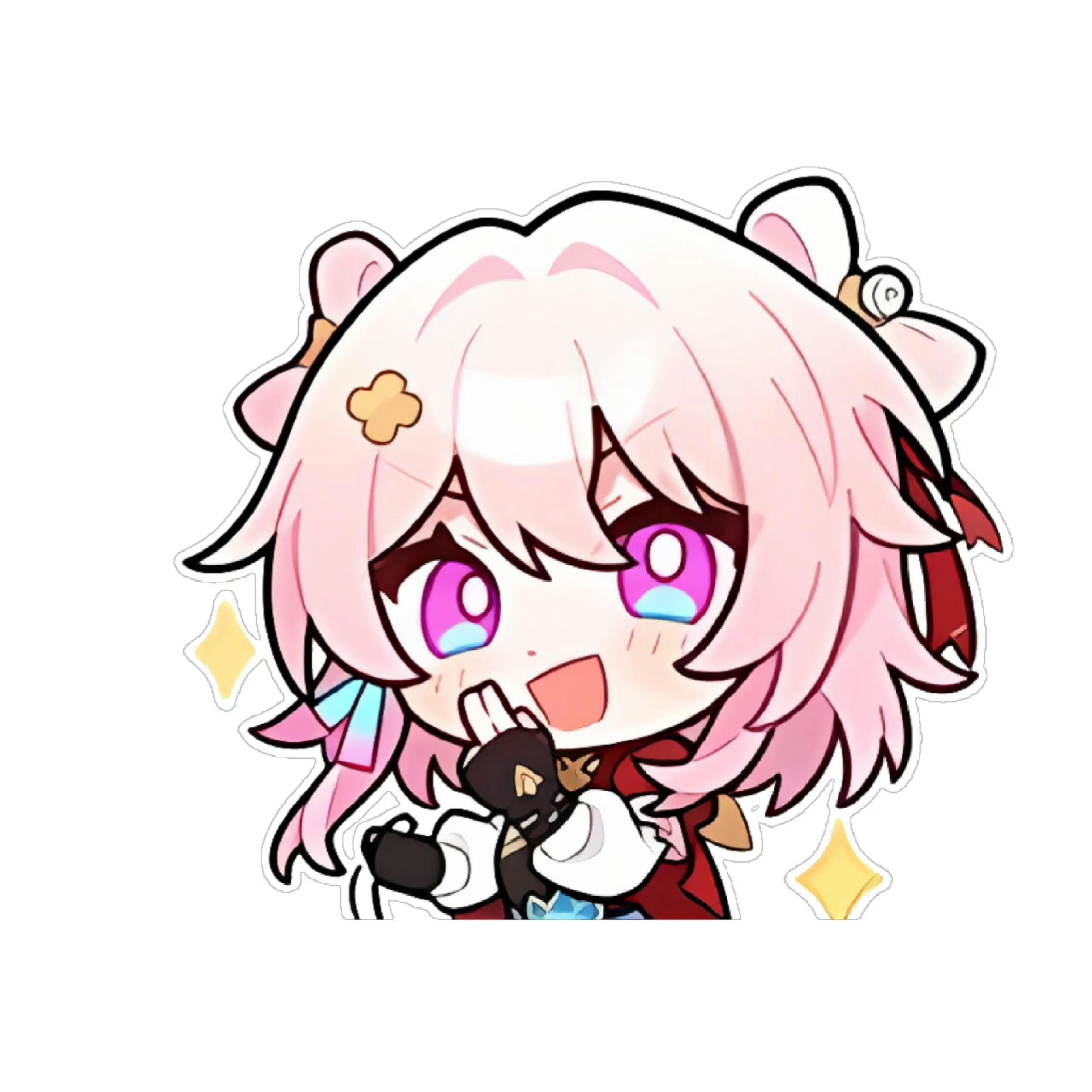 三月七表情包分享学会剑术后的小三月更萌了[锦鲤附体]#星穹铁道2.4##星穹铁道