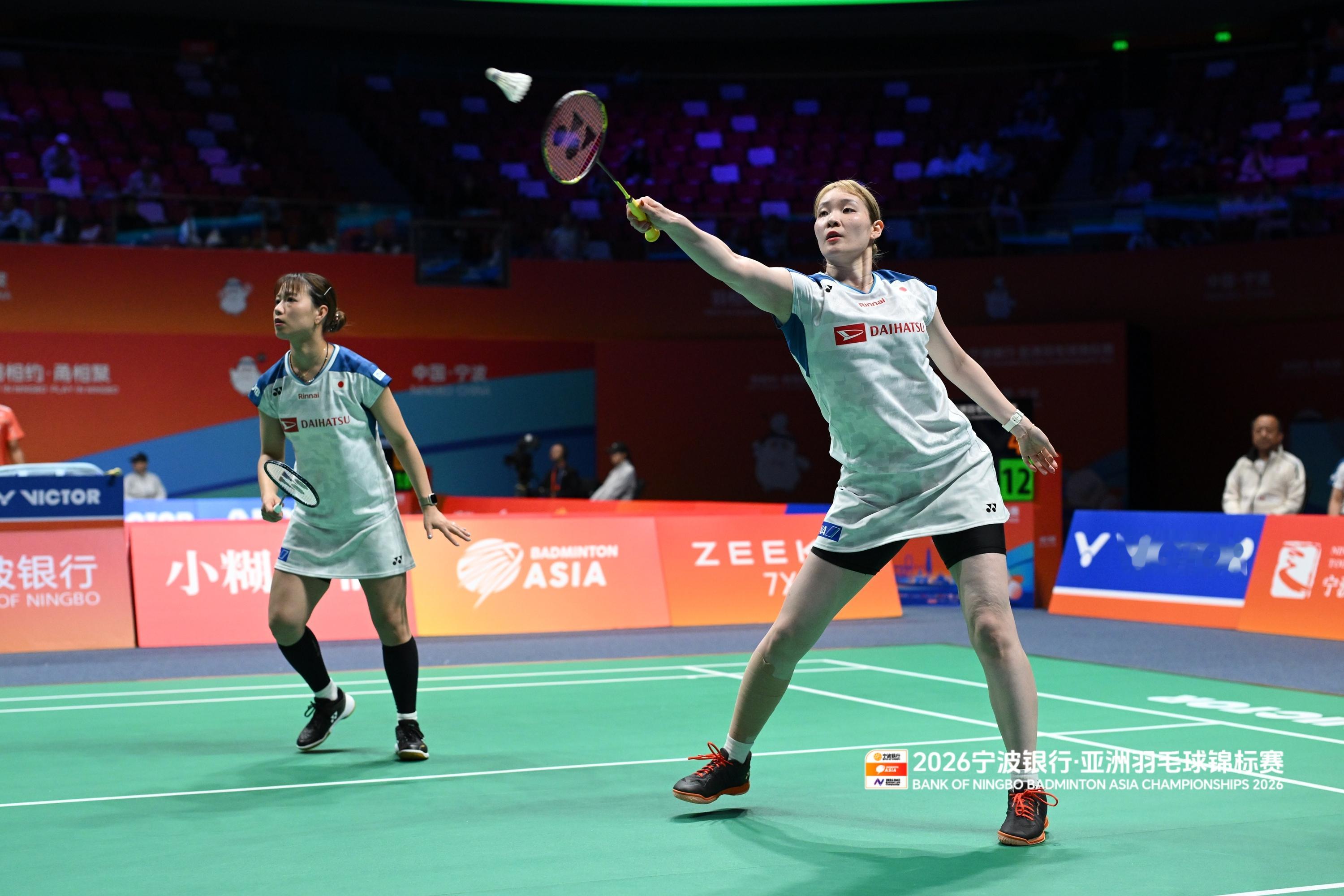 福岛由纪/松本麻佑🇯🇵 21-9、21-17 🇭🇰吕乐乐/曾晓昕2026