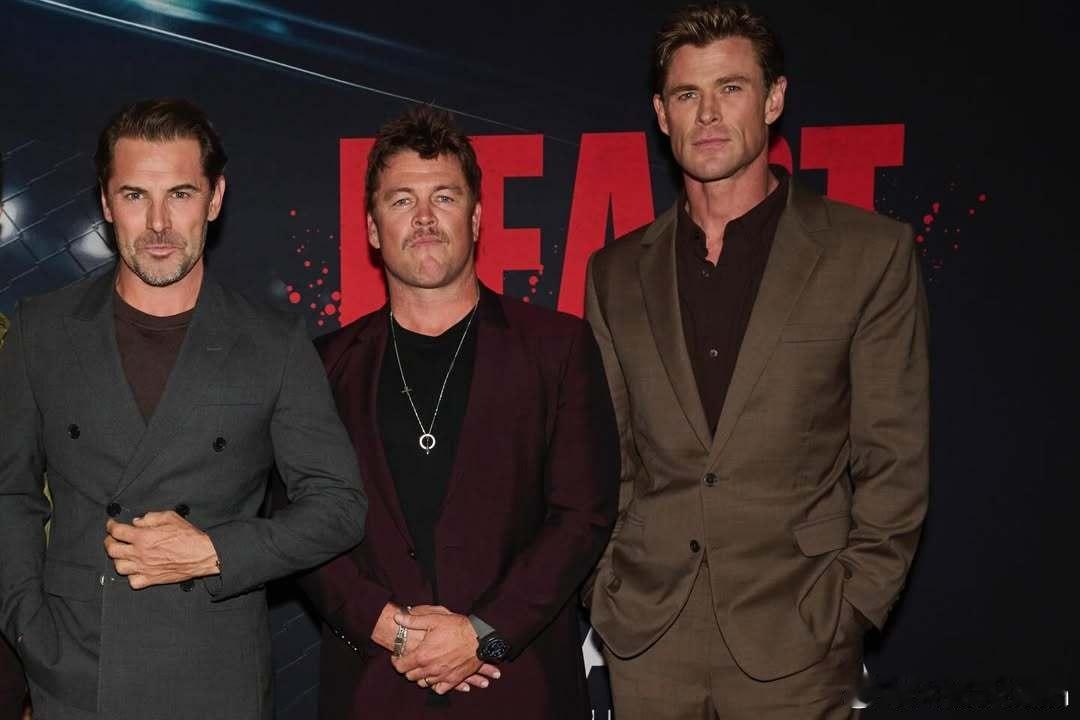 Chris Hemsworth克里斯海姆斯沃斯支持哥哥Luke的新片《beast