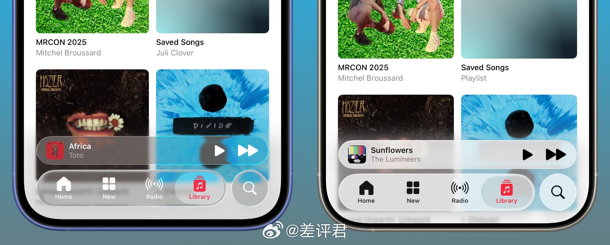 #差评说数码# iOS 26 Beta 3 都快把液态玻璃改成磨砂玻璃了。。。结
