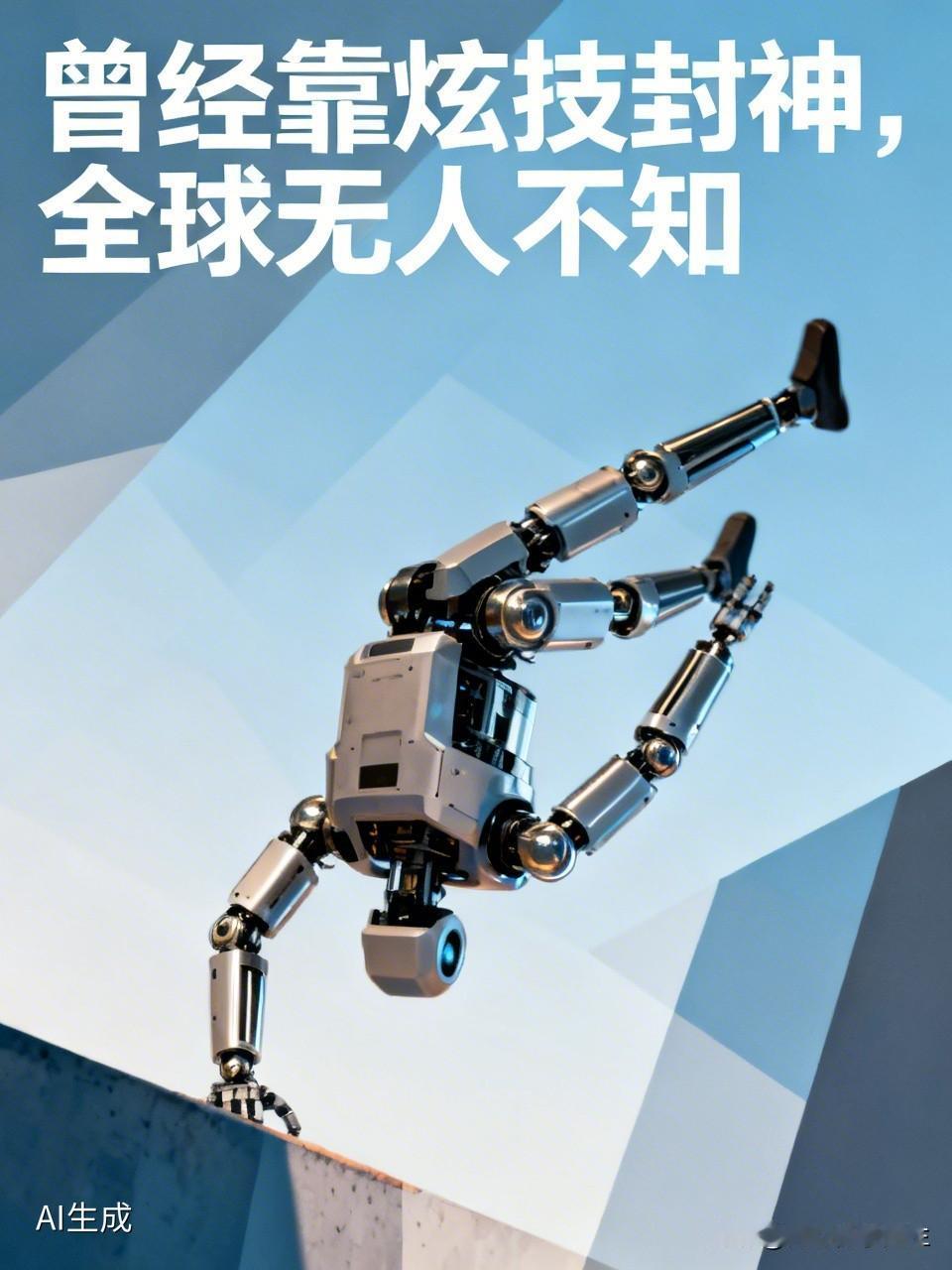 从顶流到销声匿迹，波士顿动力输在了哪里？
 
曾几何时，波士顿动力凭借后空翻、跑