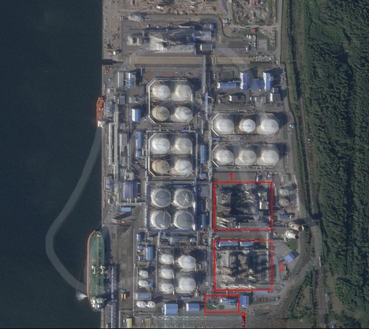 9月1日，乌军袭击了新泰克公司位于乌斯季卢加的工厂。据报道，受损情况包括两座加氢