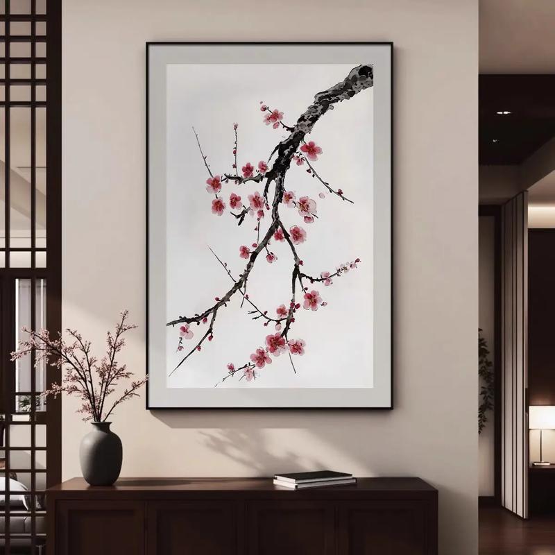 上联:一竿竹影斜书案
下联:几缕梅香绕画室

(图片采自网络，侵则立删)
友友请