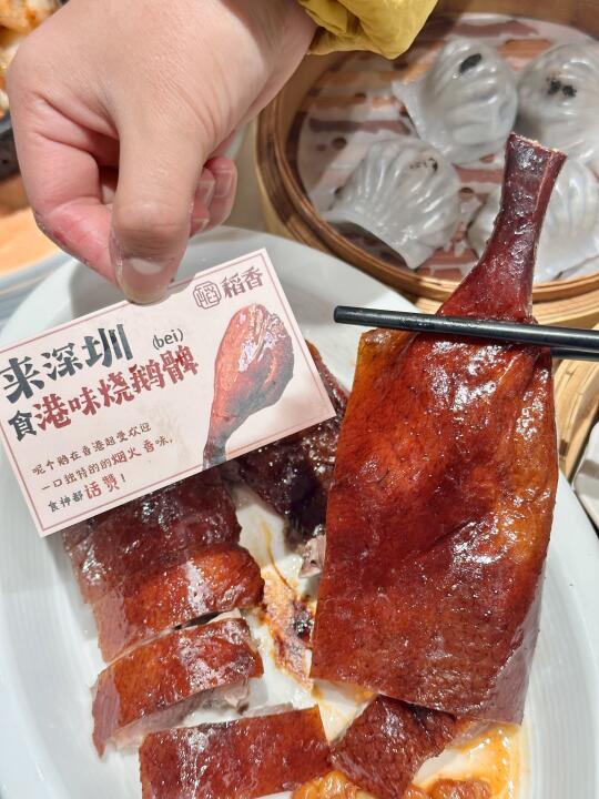 家人们，我吃到了人生烟火烧鹅了！