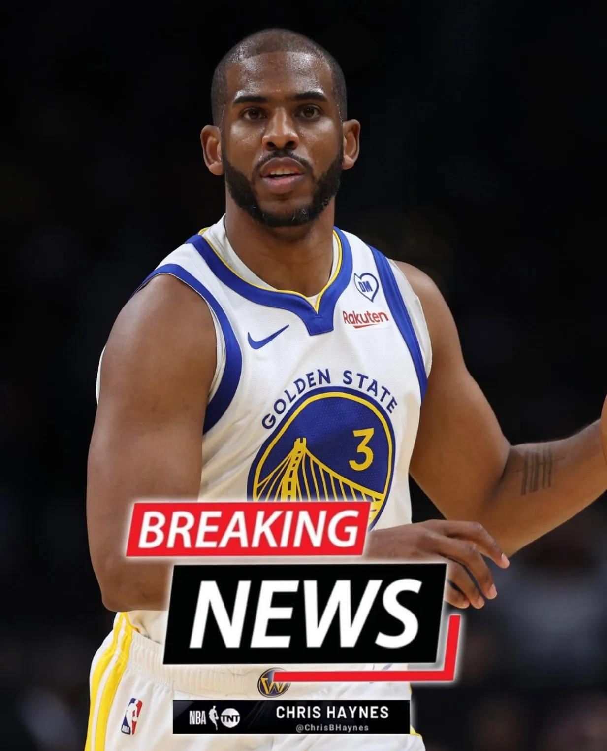 NBA交易市场更新：
勇士将裁掉保罗，成为自由球员

马刺对保罗非常感兴趣，希望