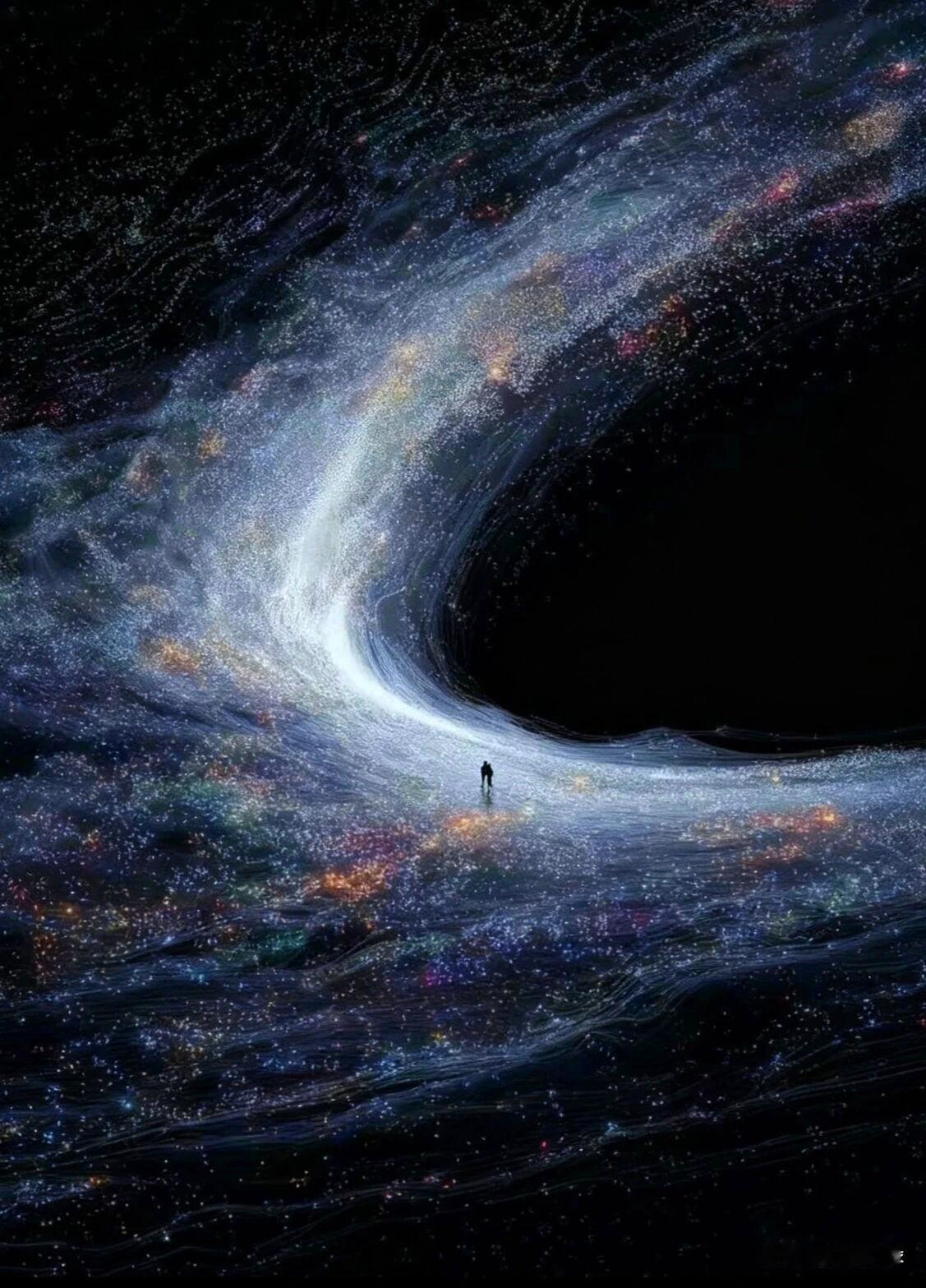 寄蜉蝣于天地，渺沧海之一粟。
人的一生置于浩瀚寰宇之中，不过白驹过隙，爱恨嗔痴，