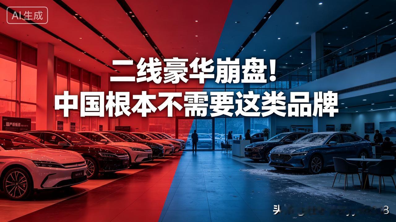 曾经火遍国内的二线豪华车，如今几乎集体凉凉，背后真相太现实！
 
十年前，二三十