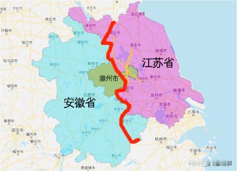 苏皖两省关系自古源远流长。
从最早的江南省分治，再到后期的因治理保护洪泽湖多个区