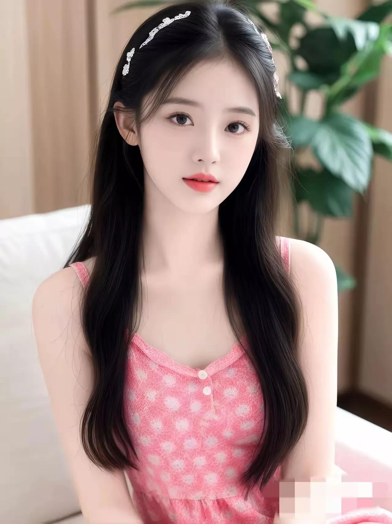 甜美少女风，粉色碎花睡衣，清新可爱。甜妹睡衣分享 甜美萌少女