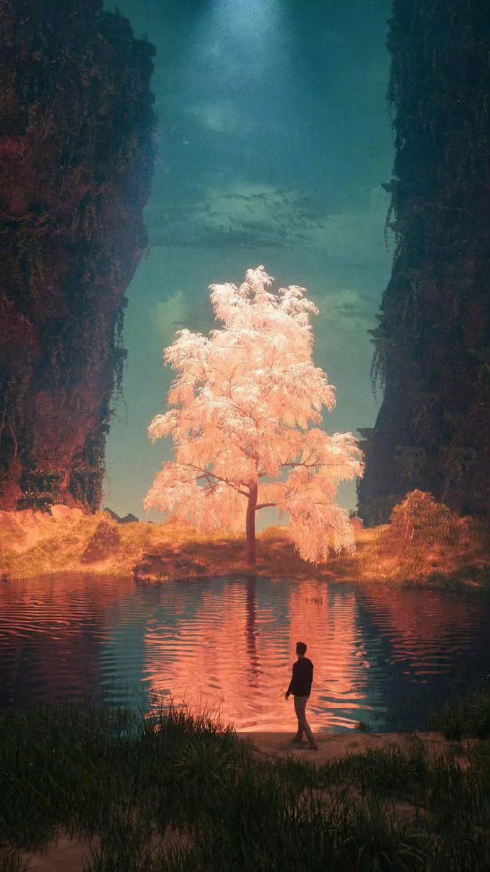 应对人生，光善良是不够的。你得有胆量。——乔治娅·欧姬芙