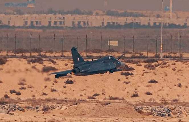 离地三尺，Tejas最后瞬间 