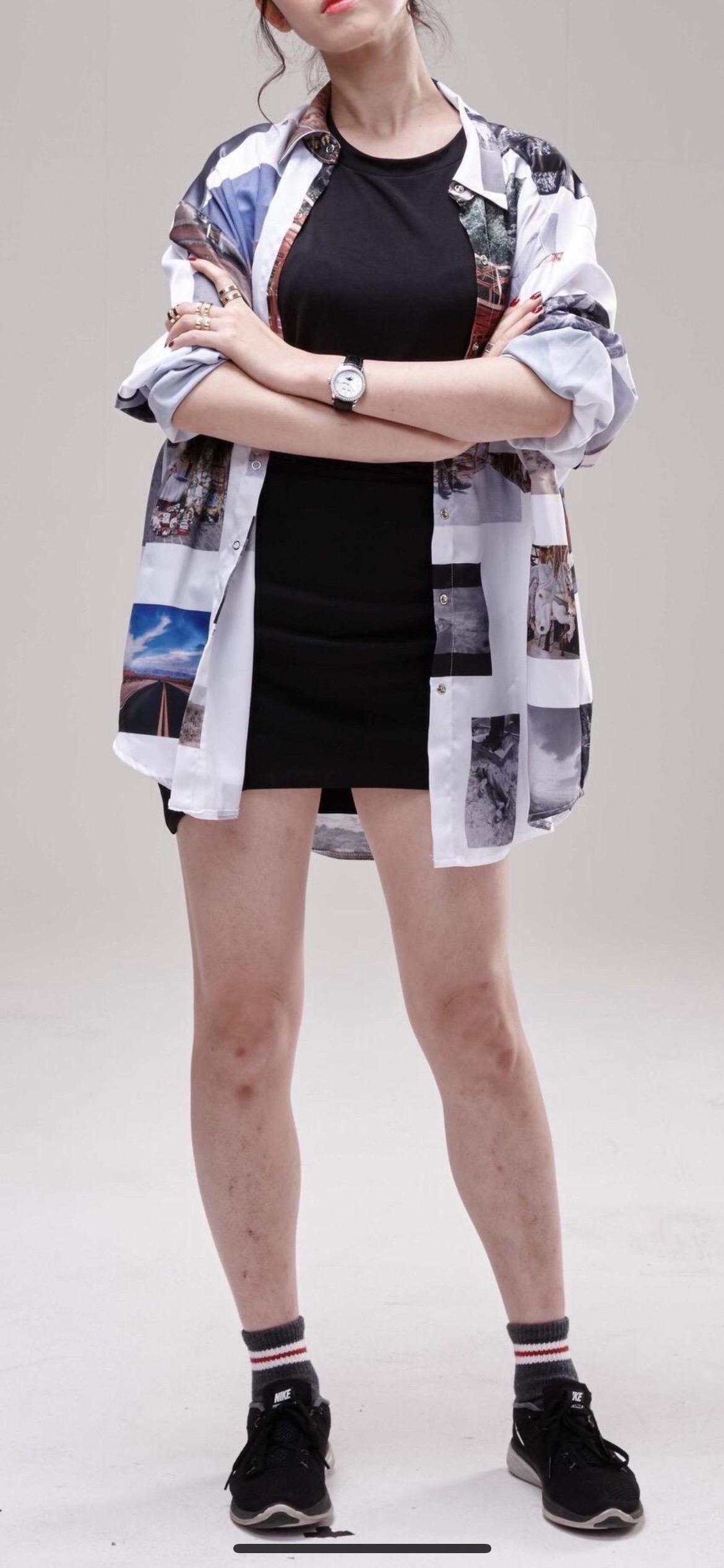 蒋梦婕衬衫的各种穿法？蒋梦婕 街舞少女穿搭 女艺人穿搭 甜酷舞者