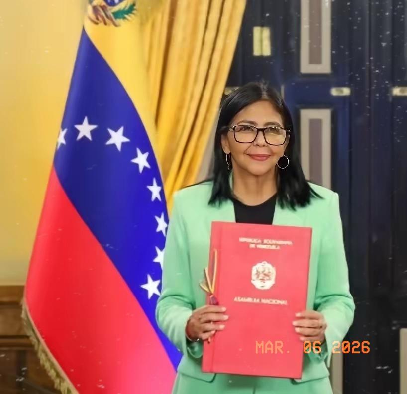 委内瑞拉总统德尔西·罗德里格斯3月5日回复特朗普说：“我感谢美国总统特朗普及其政