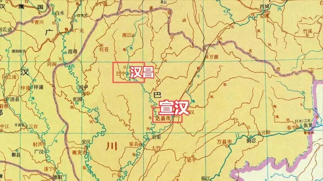 达州和巴中并不是隶属关系，在历史上巴中（汉昌）和宣汉（东乡）基本上属于同一时期成