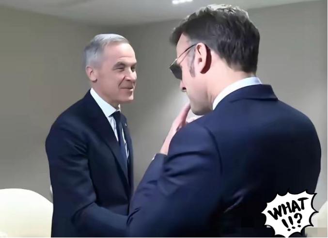 事实证明，中国必须提高访华门槛，对比马克龙和卡尼的态度就懂了。访华时马克龙满口战