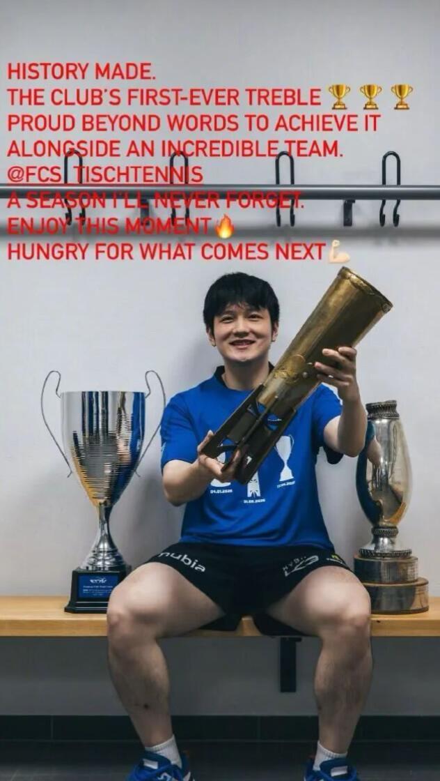 樊振东职业生涯战绩查询系统恭喜樊振东 全生涯夺冠奖杯🏆：117座一、奥运会奖牌