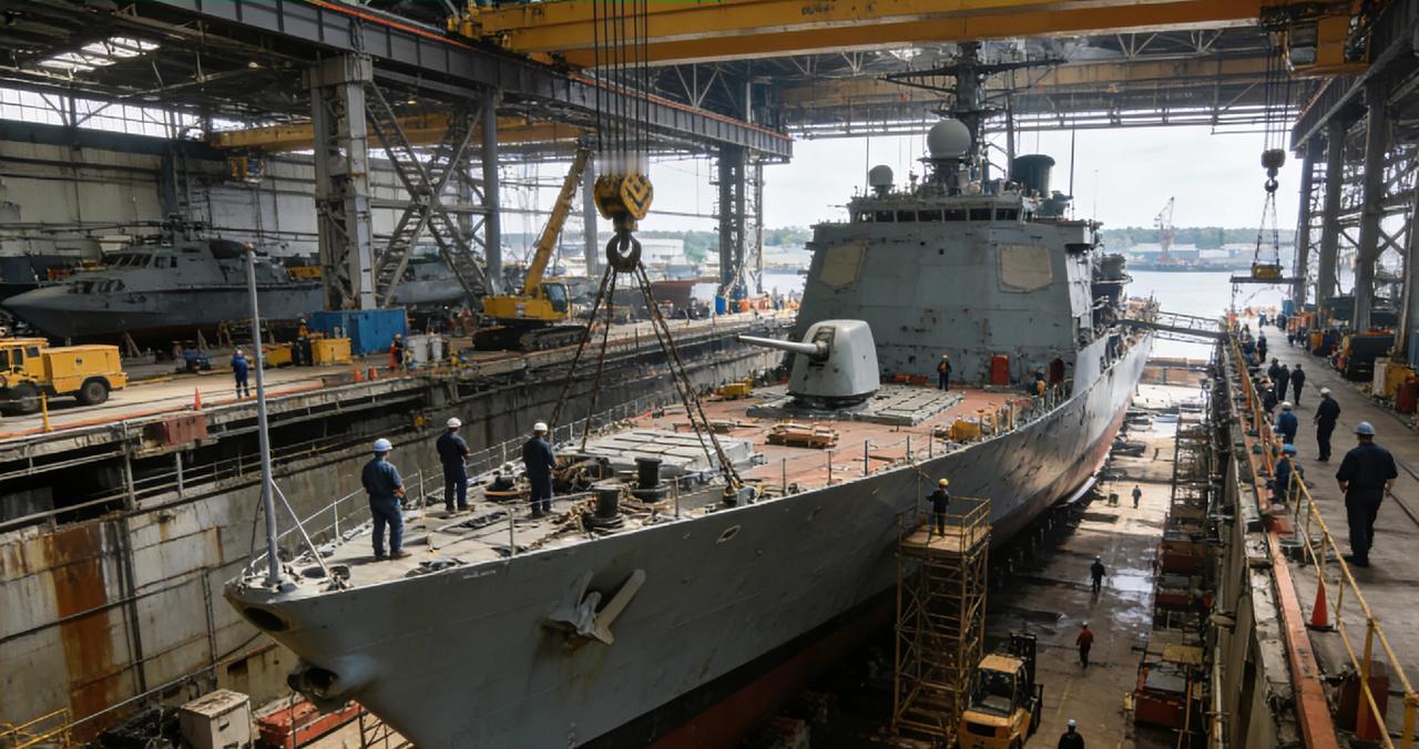 全球海军格局东升西降 美军船坞后勤短板暴露战备隐忧
 
近年来，全球海军力量的平