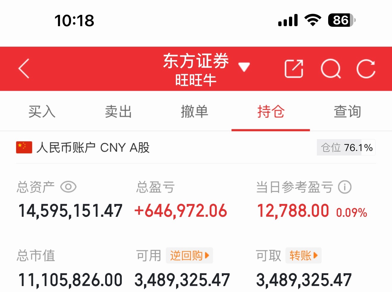 牛哥还有仓位准备继续上车想跟车老铁sx888！ 