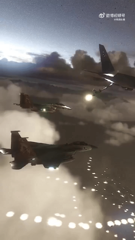 这回你就知道，为什么我们玩命生产运油-20加油了？

以色列空军放出一段以军F-