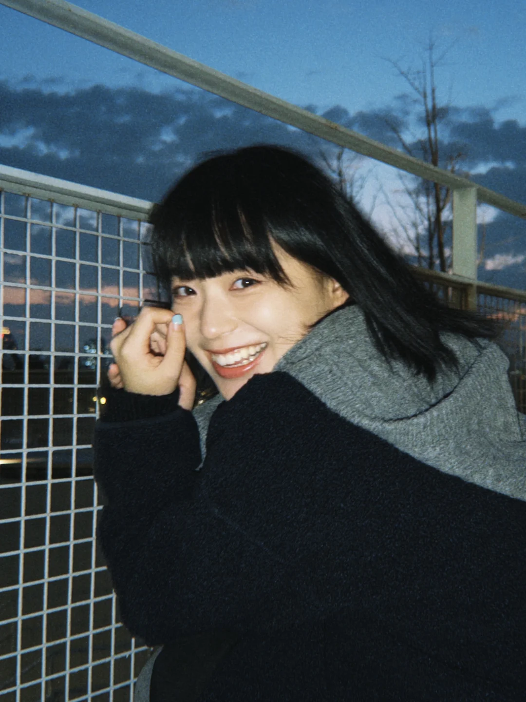 蓝调开闪光灯拍照就是绝杀！！