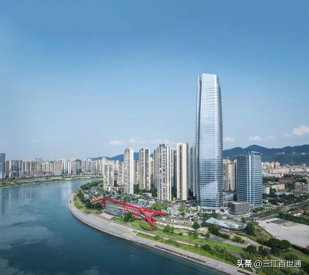 宜宾288的大楼，今年这个酒店要开业了！宜宾威斯汀酒店计划2026年试营业，20