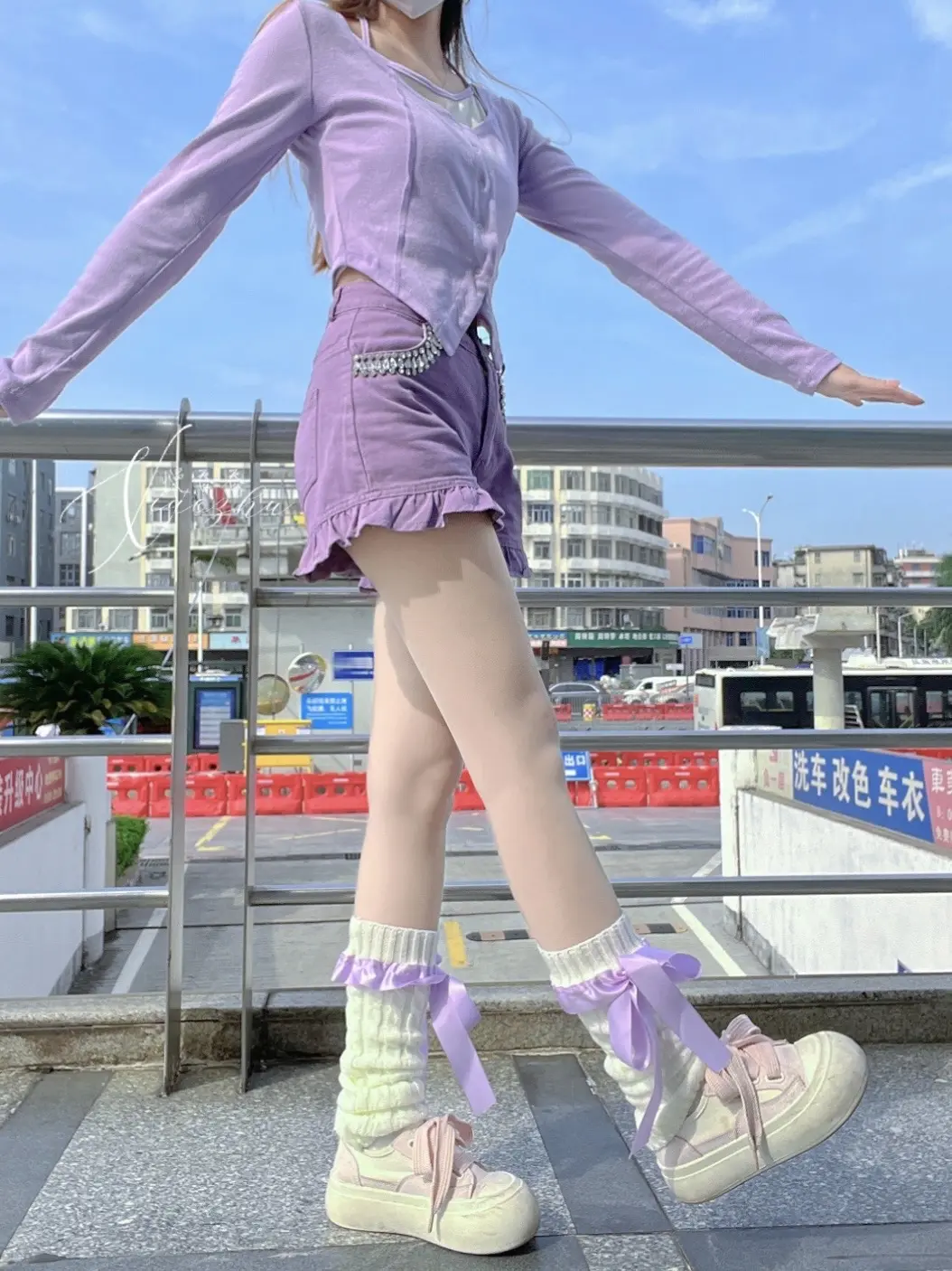 “她只是我的妹妹，妹妹说紫色很有韵味”