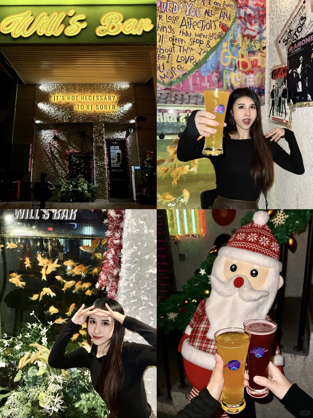 阳江酒鬼进！98r无限畅饮🍺！圣诞氛围🈵