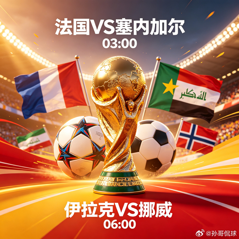 ⚽️世界杯I组焦点战前瞻：恩怨对决与实力碾压方向：孙哥粉丝交流群🇫🇷 法国 