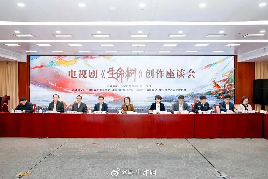 杨紫 胡歌《生命树》开创作座谈会了 