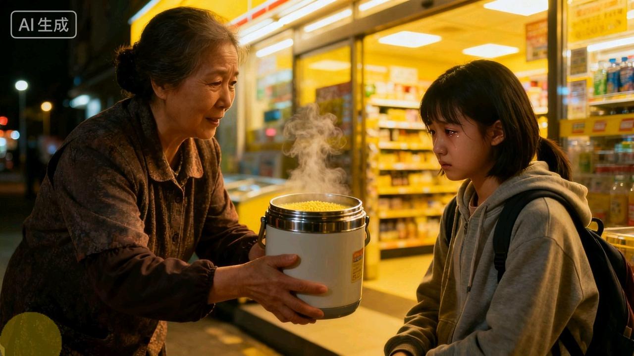 莫追远方之福！粥的温热、灯的守候，方为人间至味。
闺蜜于朋友圈晒出新购的名牌包时