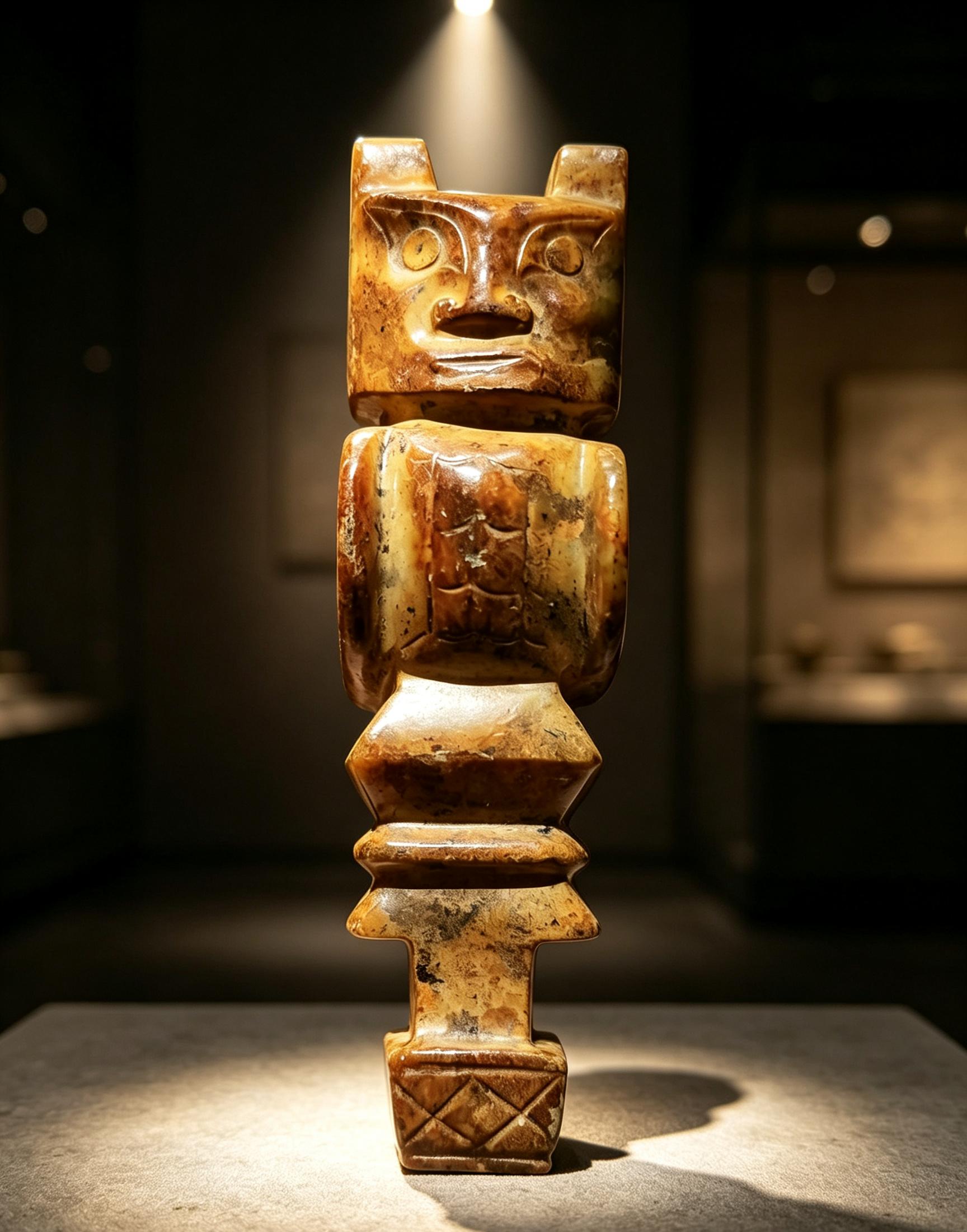 每个文物都有自己的灵魂 博物馆古玉 藏在玉器里的古文明 古代玉人 馆藏高古玉