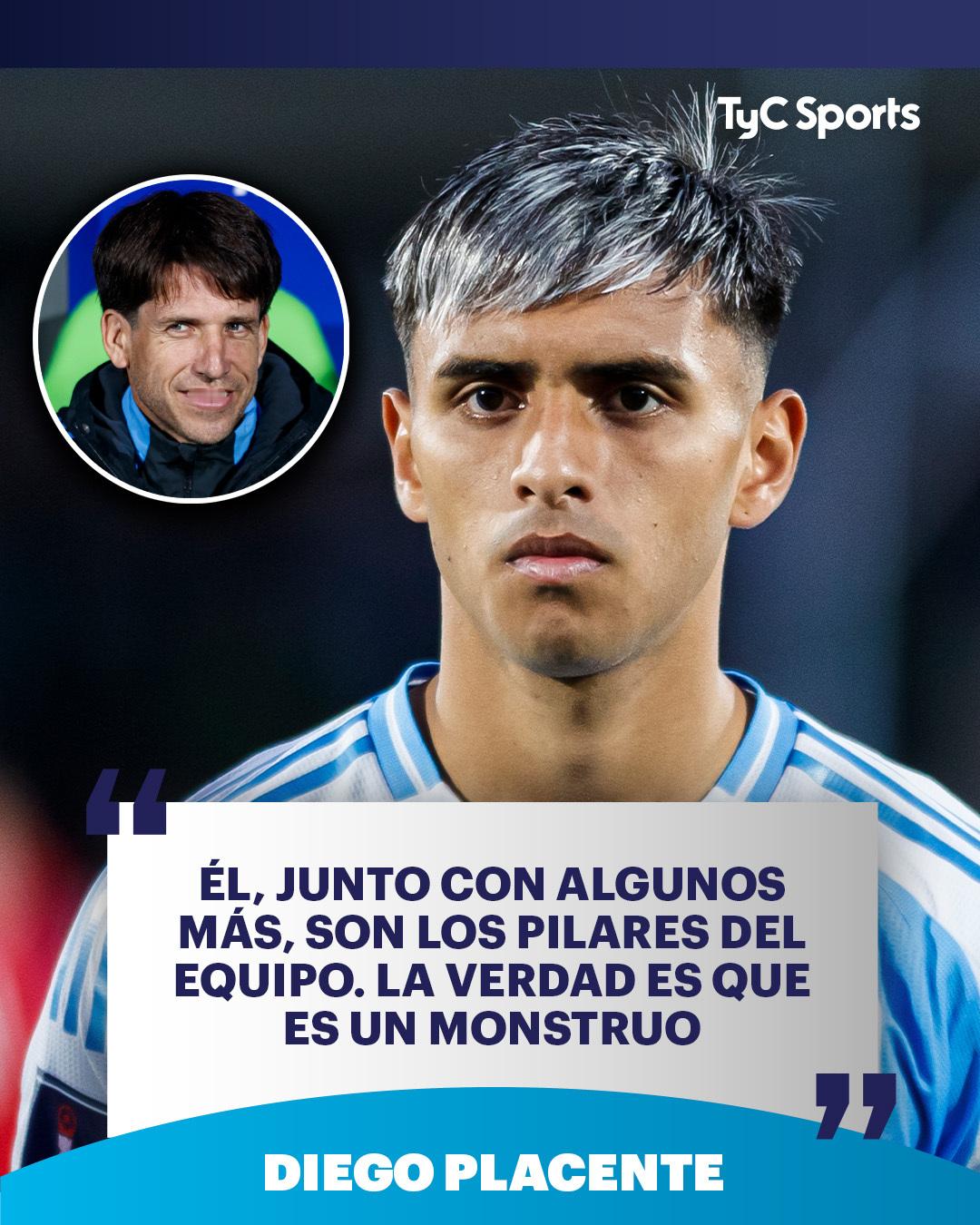 u20世界杯 🎙🇦🇷普拉森特教练在淘汰哥伦比亚赛后盛赞博卡中场德尔加多："